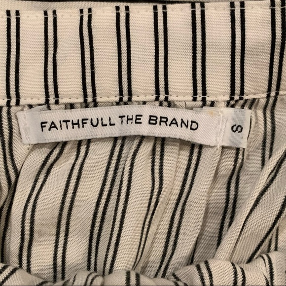 Faithfull The Brand | Striped Wrap Skirt - Picture 9 of 11